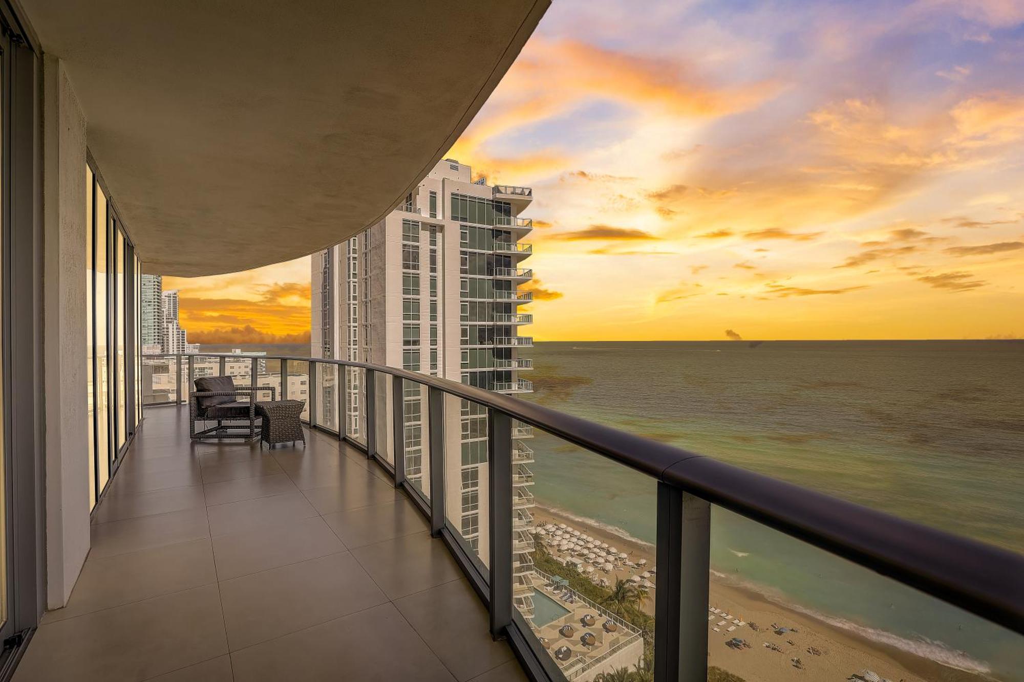Апартаменты 1502 - Stunning Ocean View At The Beach Голливуд Экстерьер фото